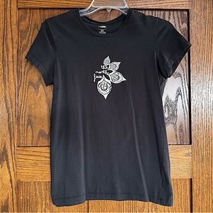 2/$15 - The North Face Black T Shirt - Size Small